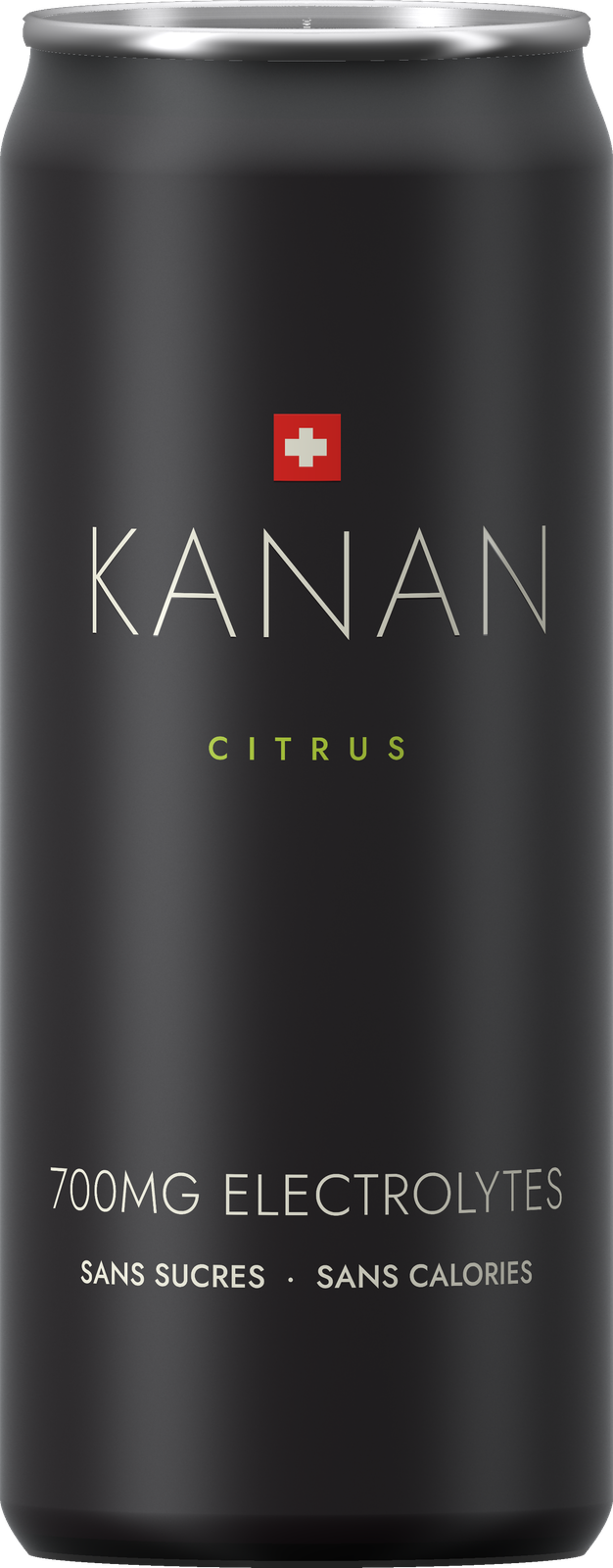 KANAN Citrus 33 cl can, matte black